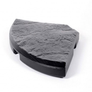 DALLE-LEST BETON POUR PARASOL ROMA 18KG ANTHRACITE 49 X 49 X 5.2CM